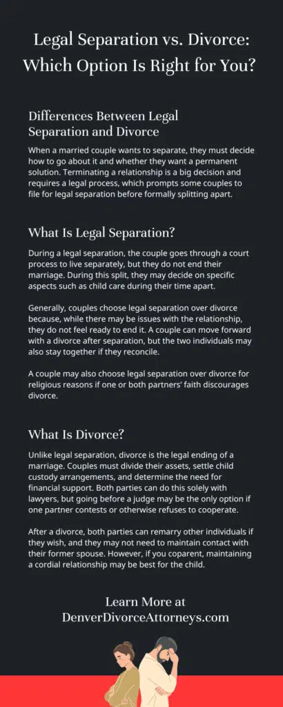 Legal Separation vs. Divorce: Which Option Is Right for You?