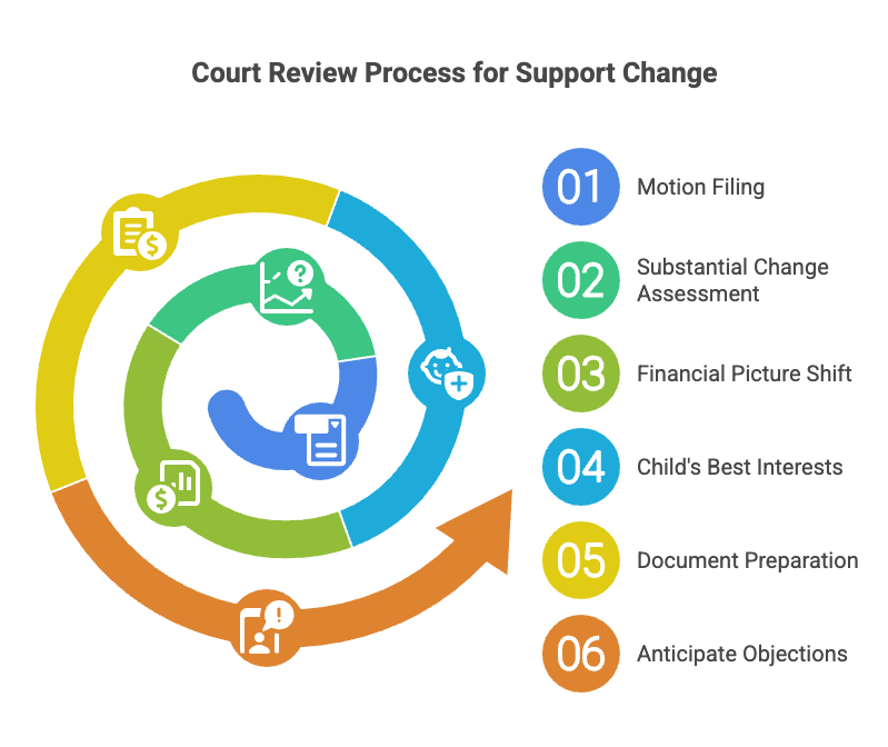Court Review Process for Support Change