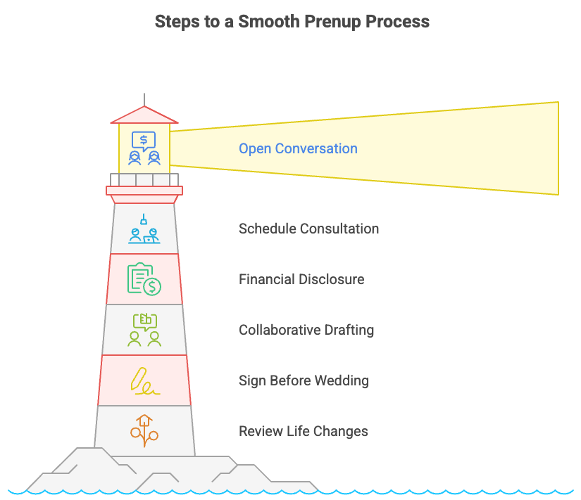Steps to a Smooth Prenup Process