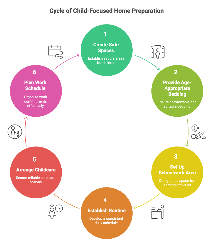 Cycle of Child-Focused Home Preparation