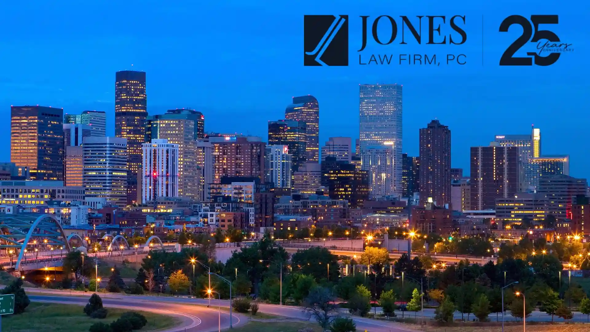 Downtown Denver skyline where many residents needs spousal maintenance services