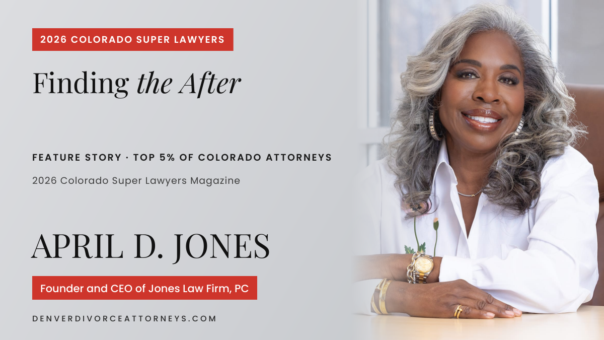 April D. Jones portrait for Colorado Super Lawyers