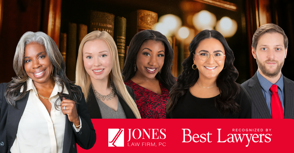 Five attorneys from Jones Law Firm recognized by Best Lawyers