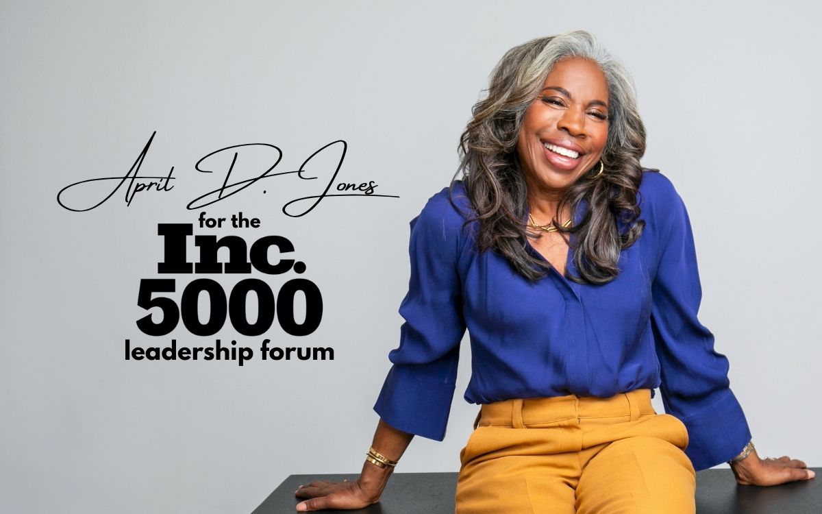 April D. Jones promotes Inc. 5000 leadership forum