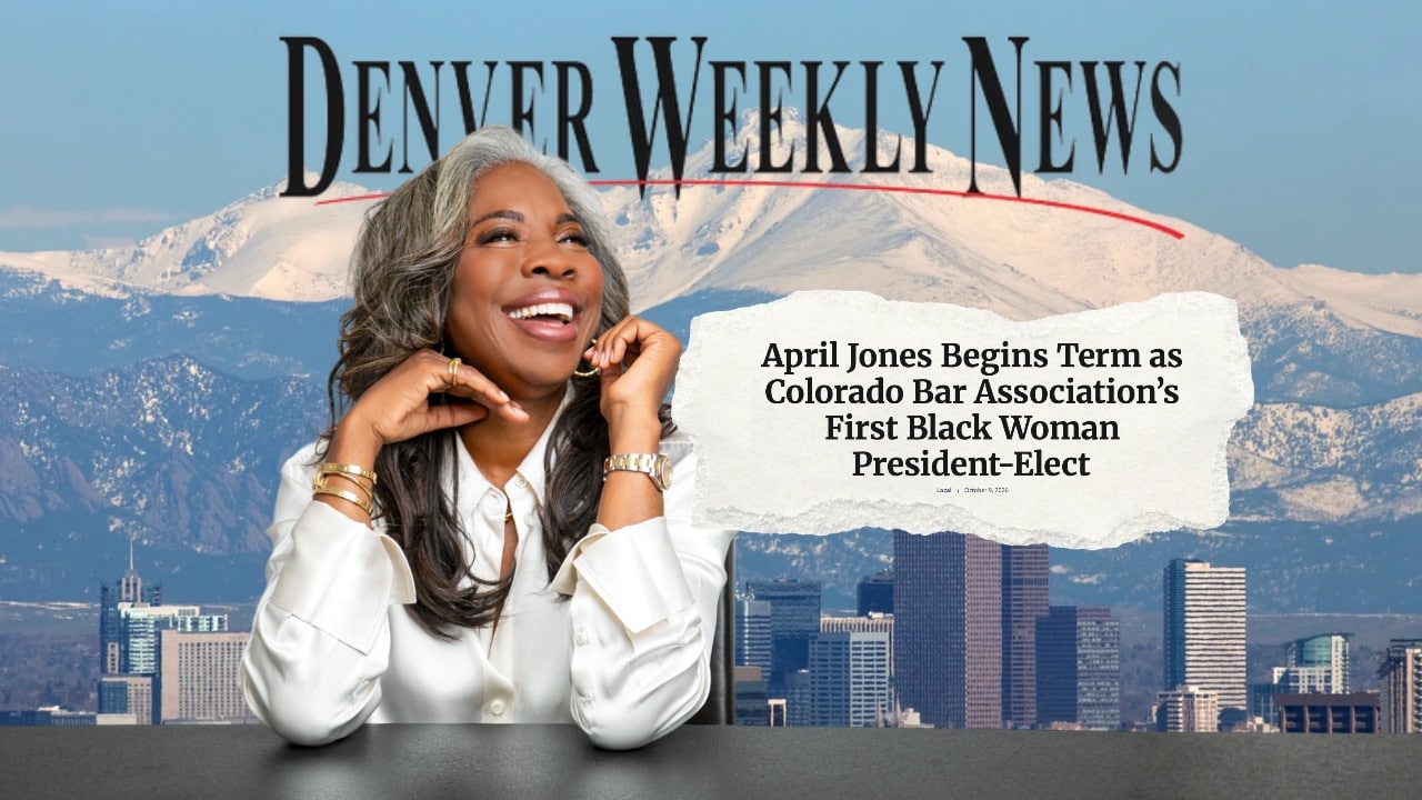 April Jones featured in Denver Weekly News announcement